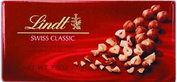 Lindt Swiss Dark Hazelnut Bar